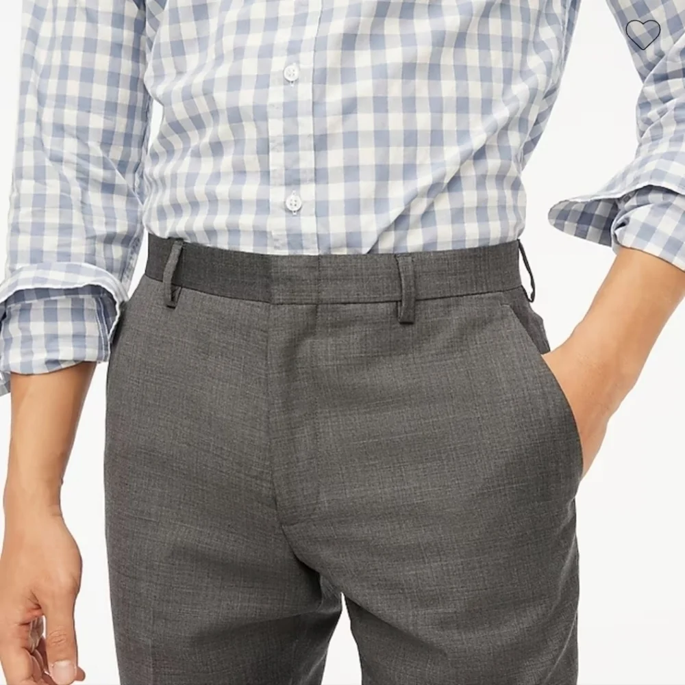 J Crew Slim Thompson Suit Pants Worsted Wool NWT 36x30